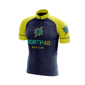 Short Sleeved North 48 Bicycles Jersey
